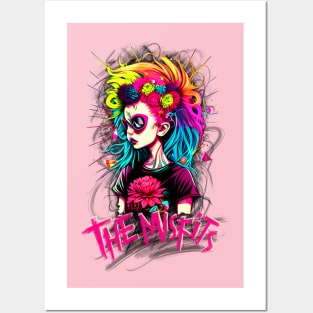 Punk Girl - The Misfits Posters and Art